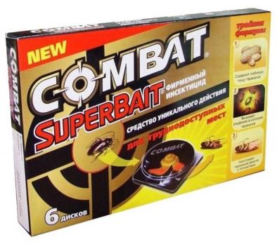 Ловушка от тараканов Combat (6 штук) (12)