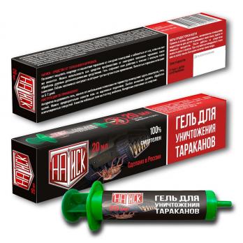 Натиск гель от тараканов 20гр (48)